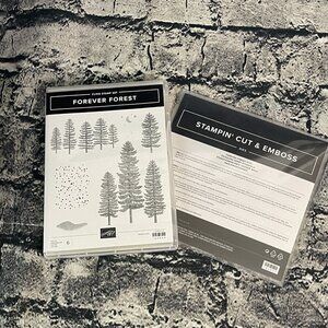Stampin' UP! FOREVER FOREST #162054 stamp set and FOREVER FOREST dies